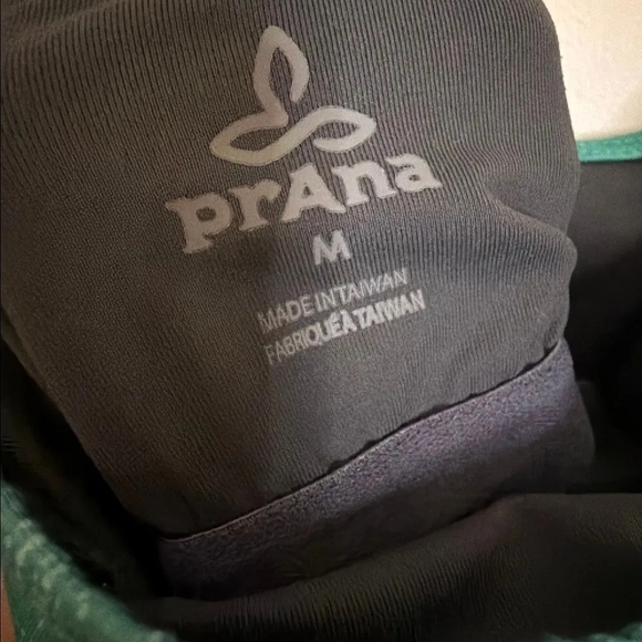 Prana Teal Wave-Print Racerback Blue Green Dress - Picture 8 of 8